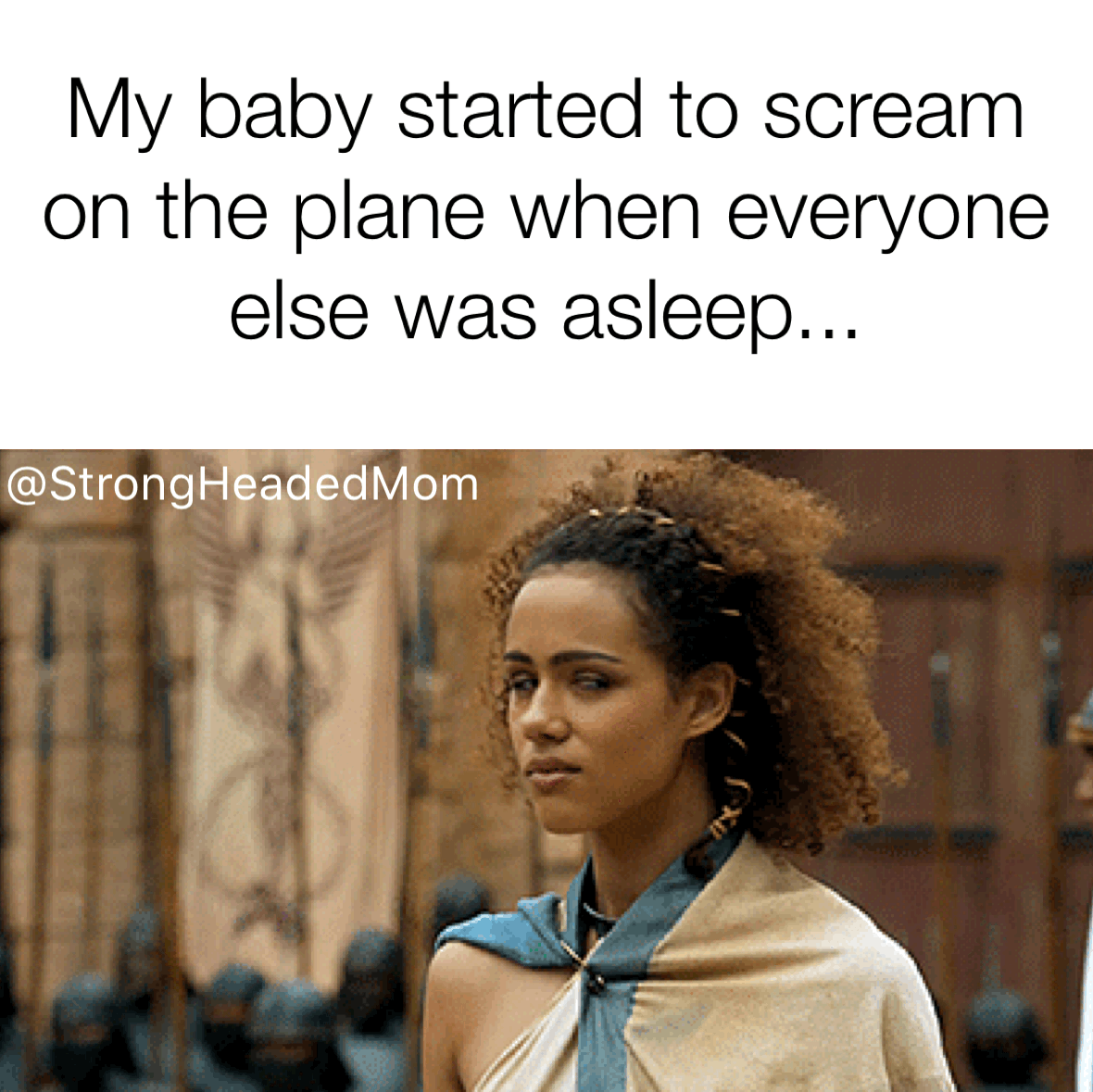 baby cry on plane