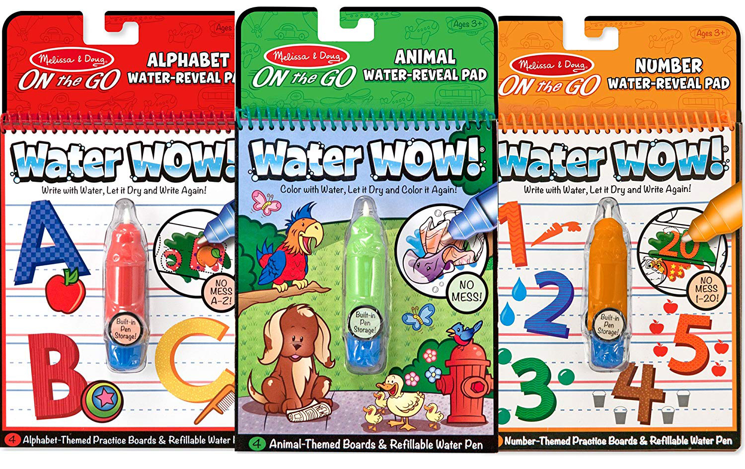 water wow water reveal activity pad