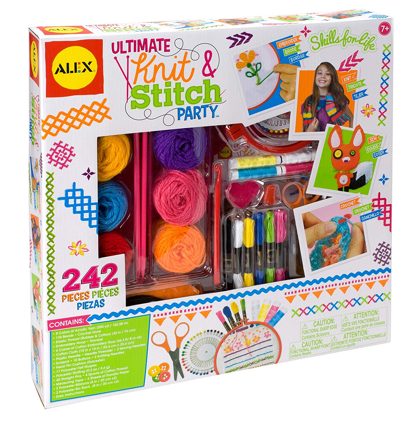 ALEX DIY Ultimate Knit and Stitch Party Kit