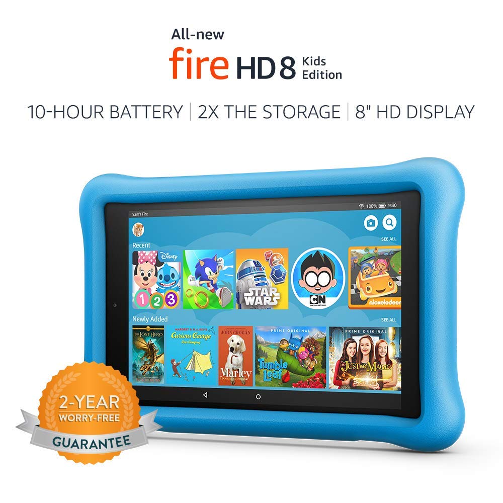 Fire HD 8 Kids Edition Tablet, HD Display, 32 GB