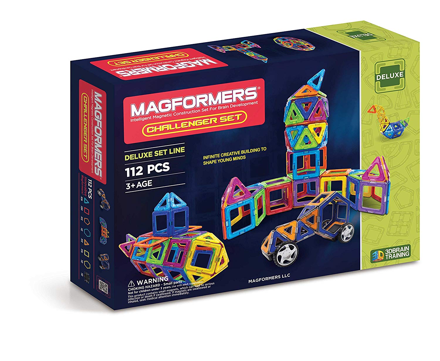 Magformers Challenger Set (112-pieces) Deluxe